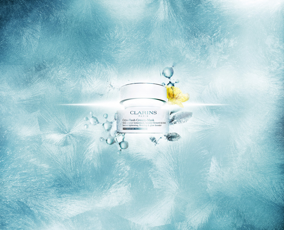 Clarins Cryo Flash Cream Mask visual