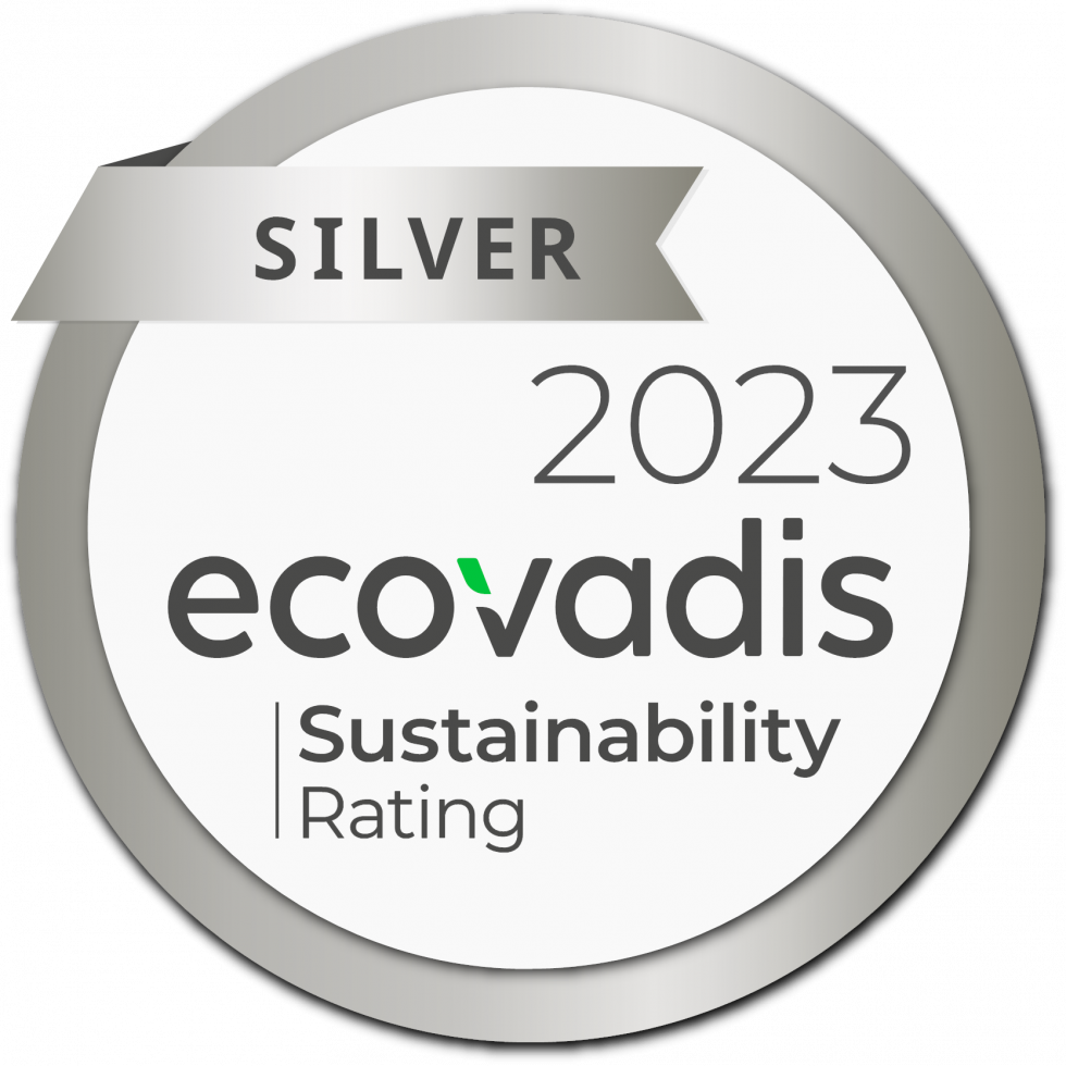 EcoVadis Silver Medal Cosmo International Fragrances