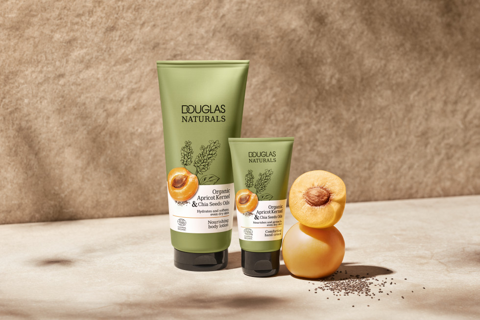 Douglas collection skincare douglas naturals product still duo apricot oil and chia seeds hand cream   Original File