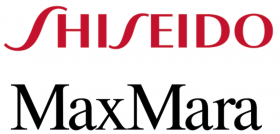 Shiseido MaxMara logos