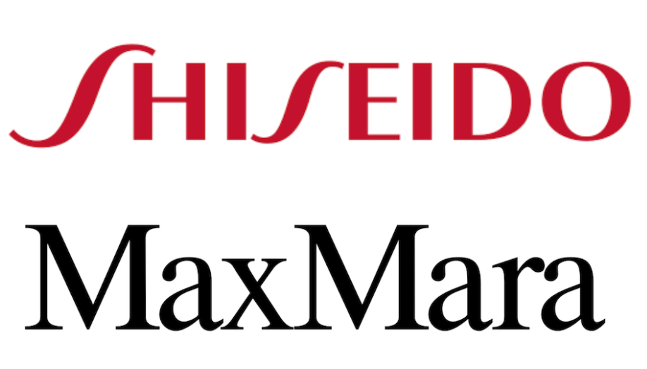 Shiseido MaxMara logos