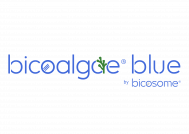 Disseny Logotip BicoalgaeBlue Completo CMYK 2INK