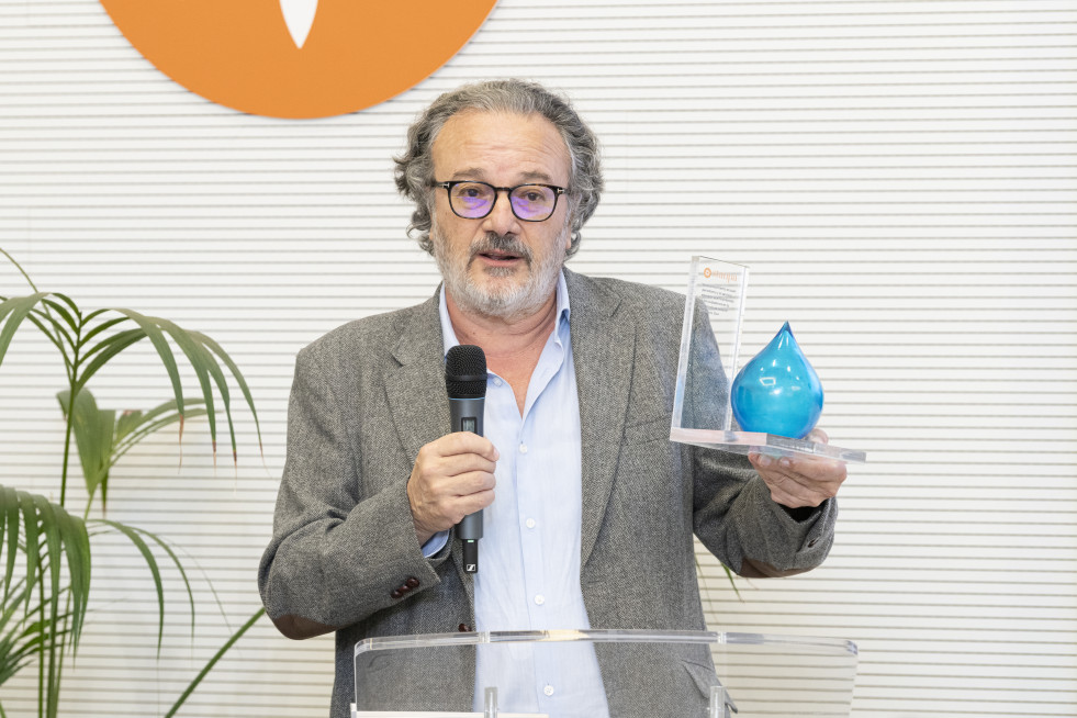 Premios Stanpa Miguel Ángel Noceda, presidente de la FAPE