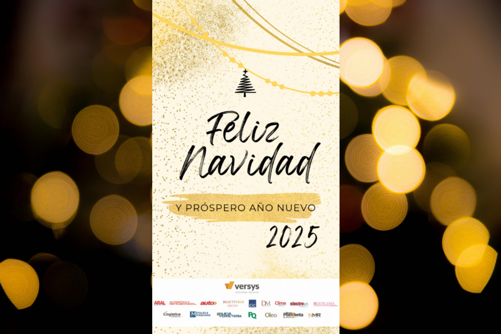 Felicitacion navidad Versys fondodorado